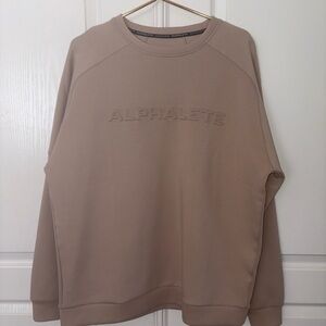 Alphalete ELEMENTS Mens XL Crewneck Raised Letter Sweatshirt